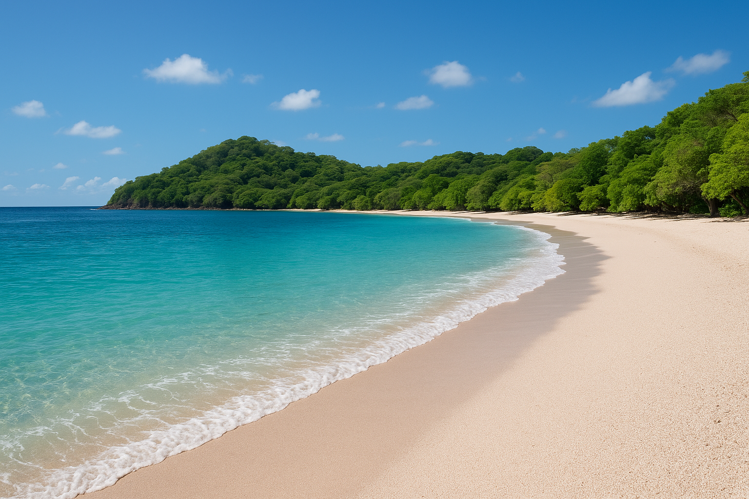 Playa Conchal shell beach