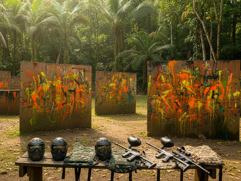 Paintball at Pinilla Costa Rica
