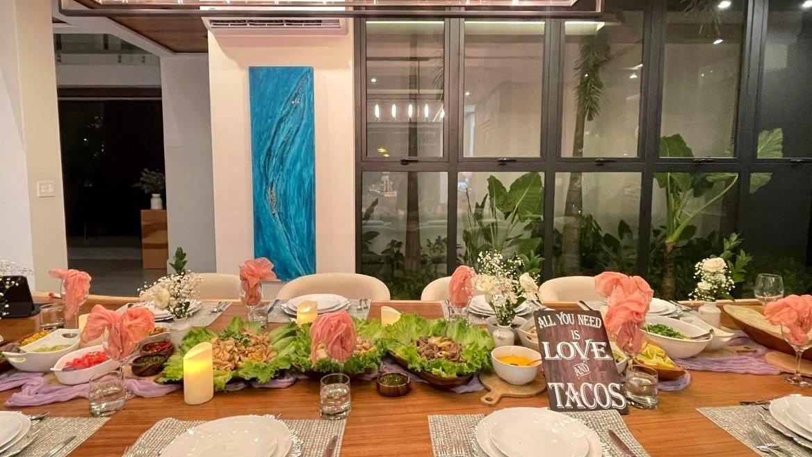 Costa Rica adventure trip arrival welcome dinner villa terrace
