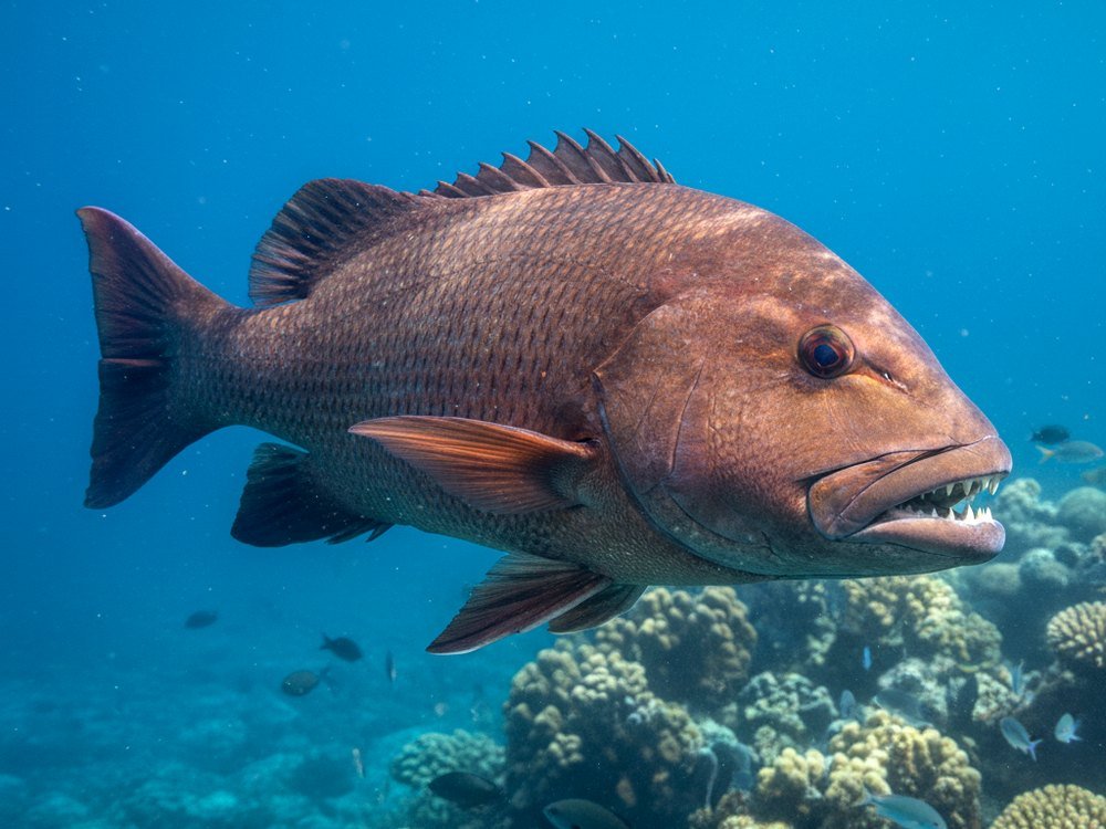 Cubera Snapper - Costa Rica deep sea fishing target species