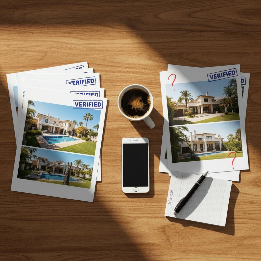 Comparing Costa Rica villa rental listings side by side - verified vs questionable