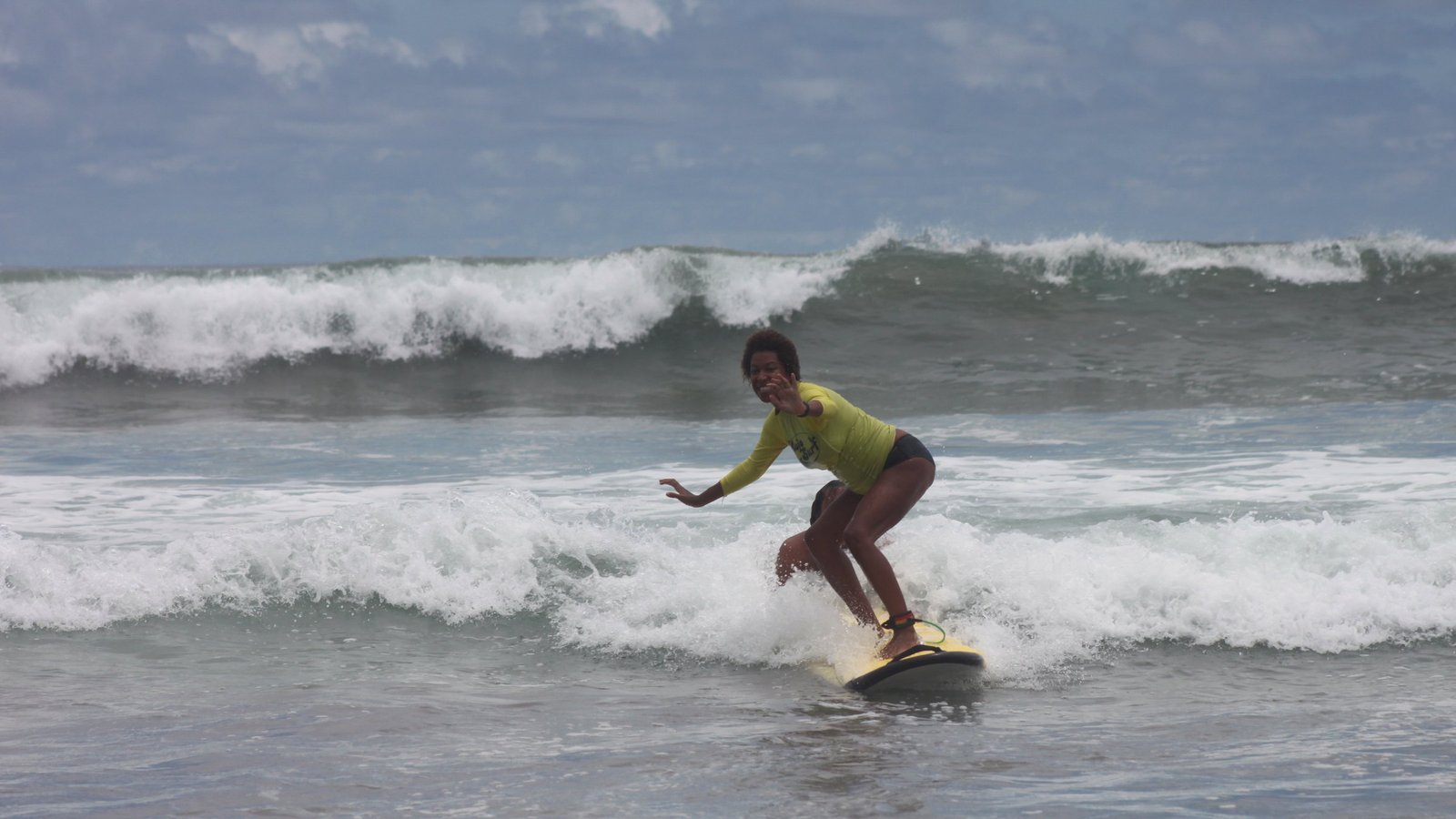 Surfboards on a Tamarindo beach at sunset - Costa Rica board rentals
